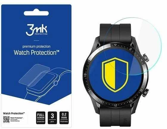 3Mk Apsauginis ekrano stiklas išmaniojo laikrodžio Huawei Watch 2