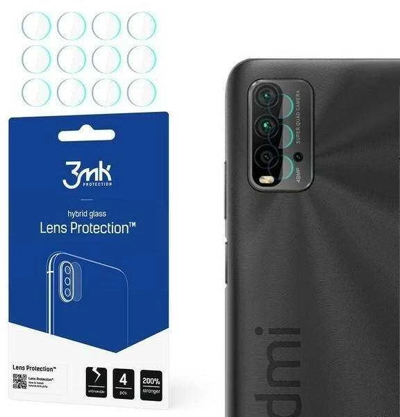 3MK LANKSČIUS STIKLO LĖŠYS HIBRIDINIS STIKLAS PROTECT XIAOMI REDMI 9T 4 Vnt.