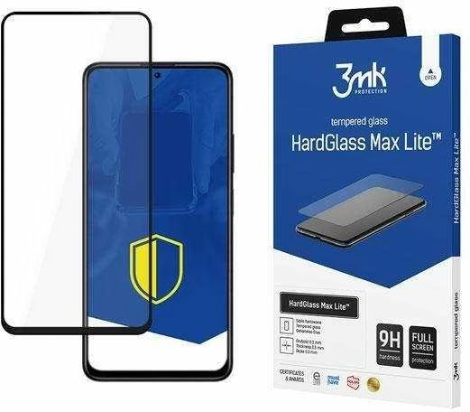 LCD apsauginis stikliukas 3mk Hard Glass Max Lite Xiaomi Redmi Note 11T 5G/Poco M4 Pro 5G/Note 11 5G (China) juodas
