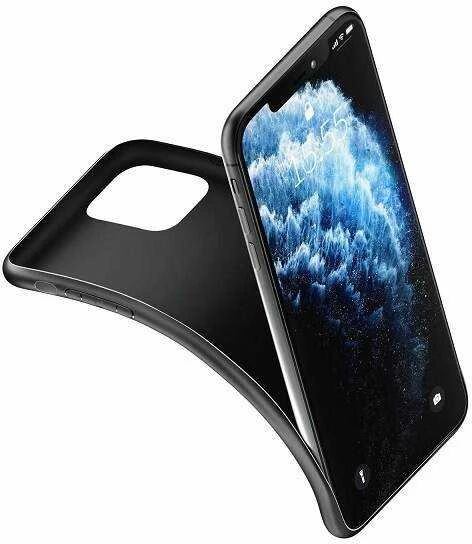 Dėklas 3MK Matinis CASE IPHONE X / XS Juodas