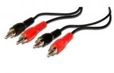 84034 RCA JUNGIAMASIS LAIDAS 2xRCA M/M 1.8m, Ednet