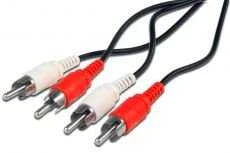 84419 RCA JUNGIAMASIS LAIDAS 2xRCA M/M 1.5m, Ednet