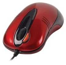 A4Tech Co A4Tech optinė pelė, USB, 2 buttons + 1 scroll button + 2xClick button, red, X5-50D-1U