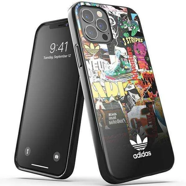 Dėklas ADIDAS OR SAMBA ALLIGATOR IPHONE 14 6.1 "Rožinis-BIAA / MAUVE-Baltas 50199