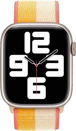 112800 „APPLE“ DIRŽELIS „APPLE WATCH ML2Y3AM/A“ SPORTINIS 45 MM RAUDONAS/MĖLYNAS ORIGINALUS ANTSPAUDAS