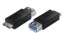 ASSMANN USB 3.0 adapter, micro B/M - A/F, AK-300516-000-S