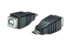 ASSMANN USB adapter, micro B/M - USB B/F, AK-300508-000-S, 4016032283546