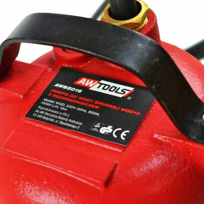 AW-Tools AWTOOLS DIRTY VANDENS SIURBLYS SU 850W Smulkintuvu