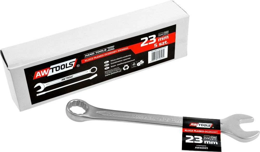 AW-Tools AWTOOLS veržliaraktis su atviru galu CrV DIN3113 Dydis: 23 (MM)