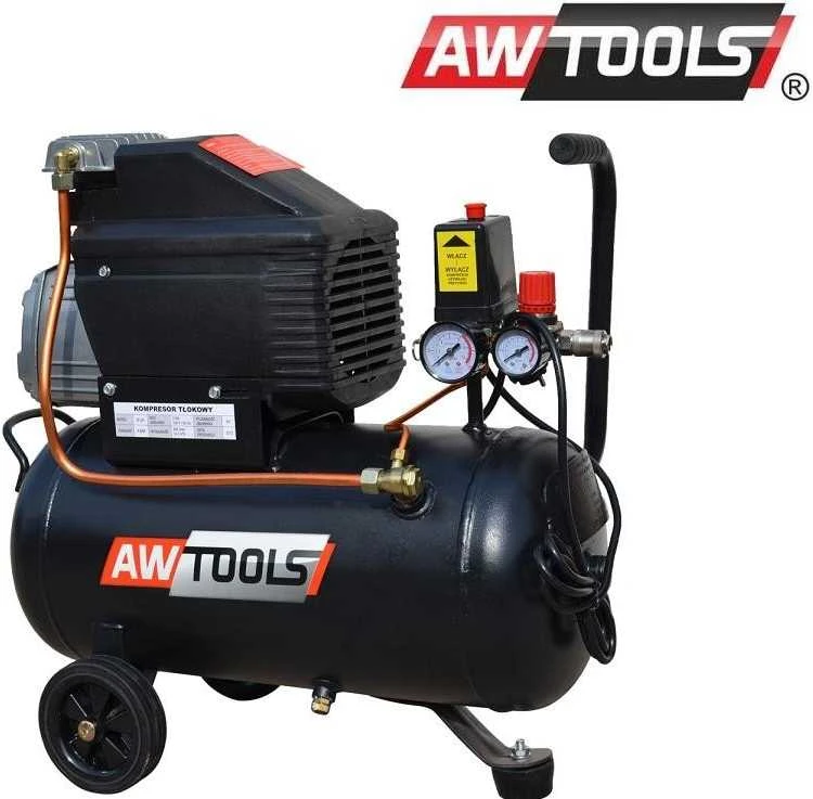 AW-Tools AWTOOLS Kompresorius OLEJOWA FL-24L našumas 245/min. rezervuaro talpa 24l