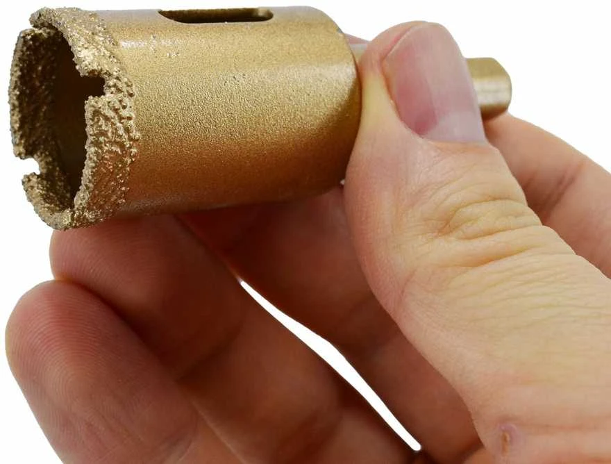 Grąžtas AW-Tools AWTOOLS KARŪNA SU DEIMANTINIU ĮGALINIMU 30mm