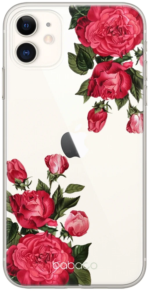 Dėklas BABACO FLOWERS 007 SAMSUNG GALAXY A72 5G TRANSPARENT