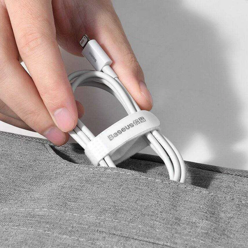 Baseus Superior serijos USB į iPhone laidas, 2.4A, 1m - raudonas