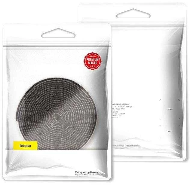 Baseus Circle Velcro organizer 50cm - juodos spalvos