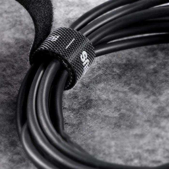 Baseus Circle Velcro organizer 50cm - juodos spalvos
