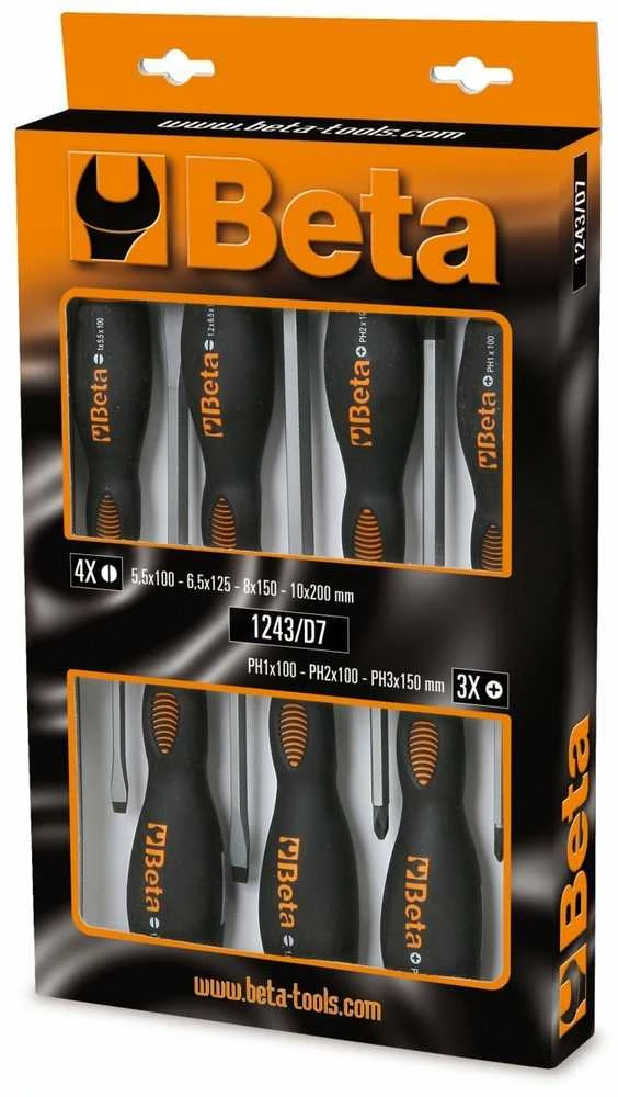 Beta Tools BETA SUKTUČIŲ RINKINYS 7 vnt. / 1243 / D7