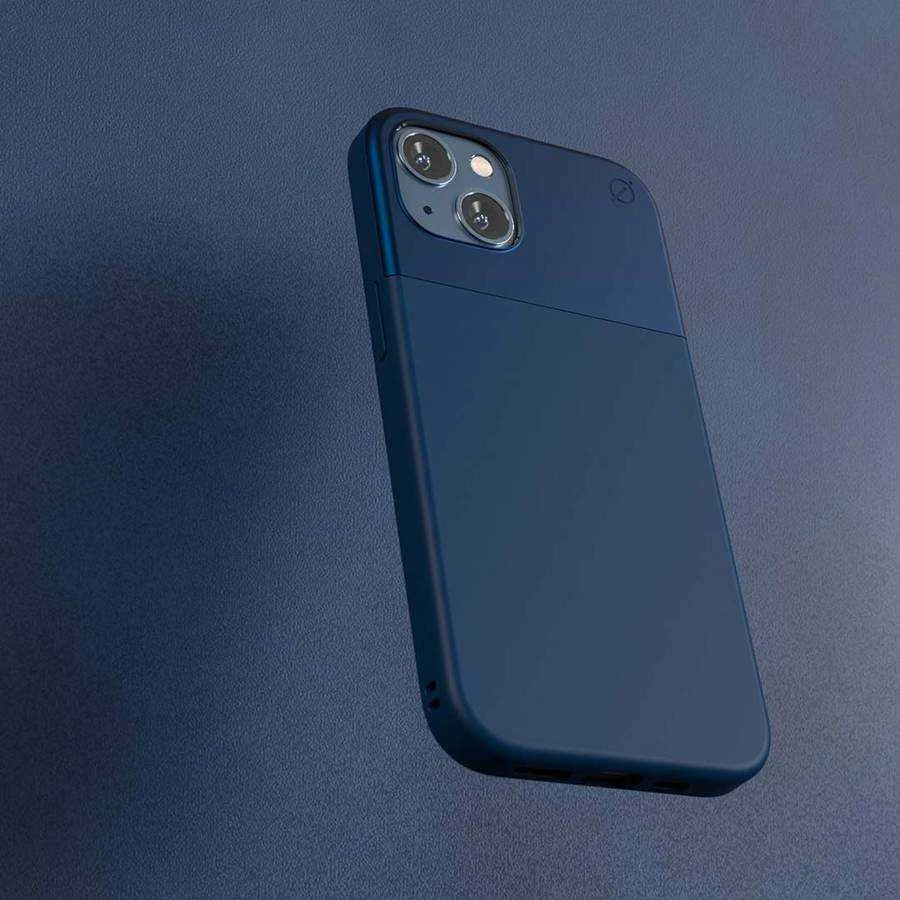 Dėklas Mėlyna ATOM STUDIOS CASE SPLIT SILICONE MAGSAFE IPHONE 13 Mėlynas
