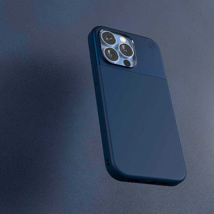 Dėklas Mėlyna ATOM STUDIOS CASE SPLIT SILICONE MAGSAFE IPHONE 13 PRO Mėlynas