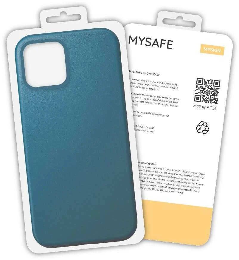 Dėklas Mėlyna MYSAFE CASE SKIN IPHONE 12 PRO MAX Mėlynas BOX