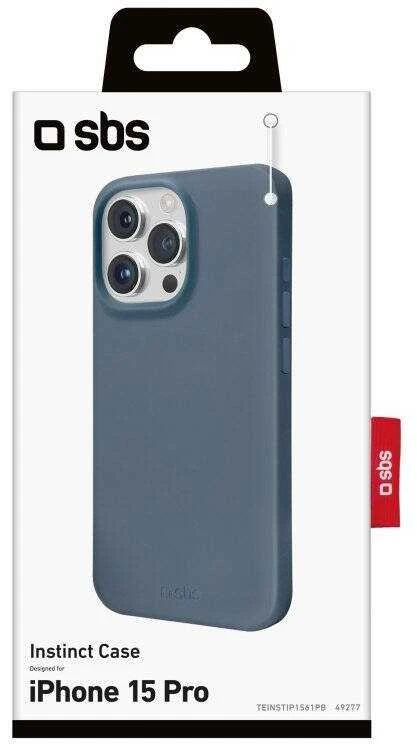 Dėklas Apple iPhone 15 Pro Instinct Cover By SBS Mėlyna