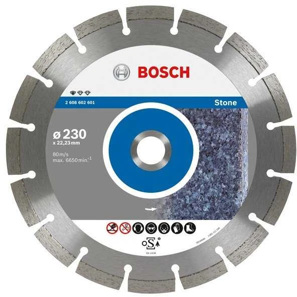 Deimantinis pjovimo diskas Bosch PROFESSIONAL FOR STONE; 150 mm