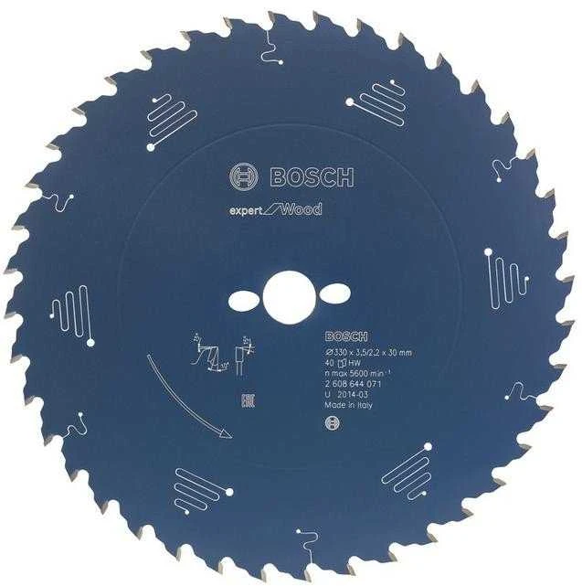 Pjovimo diskas Bosch Expert for Wood 2608644049; 190x30 mm; Z48