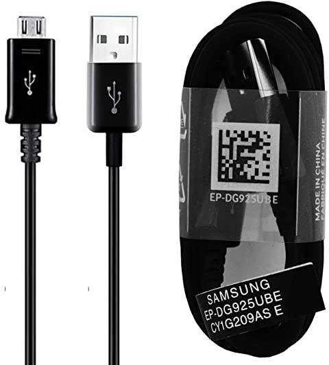 KABELAS SAMSUNG EP-DG925UBE USB - MICRO USB S6 EDGE GREITAS ĮKROVIMAS 1,2M BURKAS
