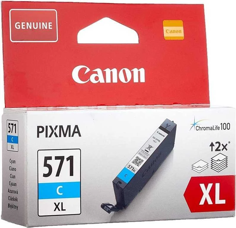 Canon CLI-571C XL | Rašalo kasetė | Žydra spalva