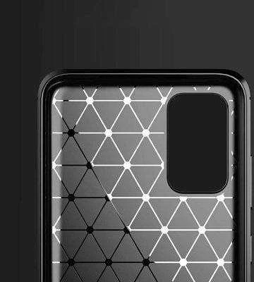 Dėklas CASE CARBON LUX Juodas SAMSUNG GALAXY NOTE 20 PLUS