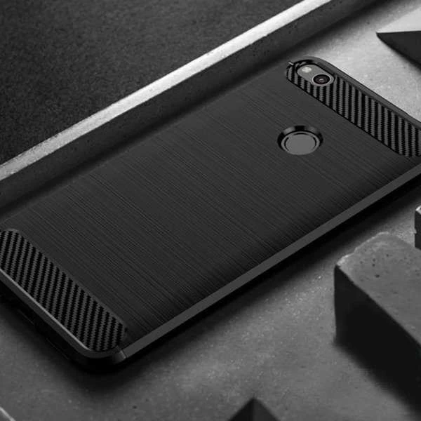 Dėklas carbonlux CASE CARBON LUX Mėlynas HUAWEI NOVA 4