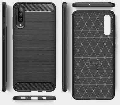 Dėklas CarbonLux CASE LUX CARBON Juodas HUAWEI Y8P