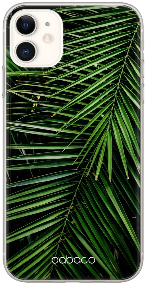 Dėklas CASE OVERPRINT BABACO PLANTS 002 XIAOMI REDMI NOTE 9 Žalias