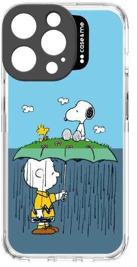 Dėklas SBS CASE&ME PEANUTS CASE IPHONE 14 PRO SU KAMEROS lęšių APSAUGA skėčio galinis dangtelis