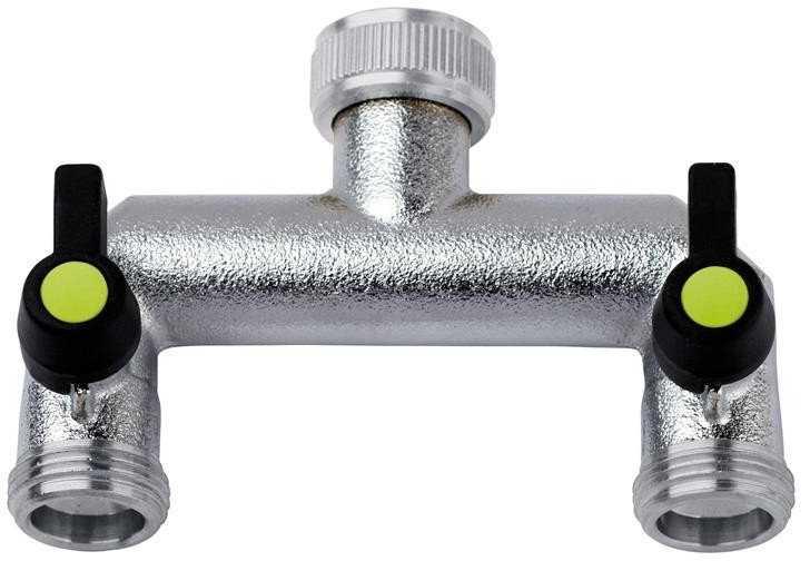 Čiaupas dvigubas Color Tap ART469L, 3/4'' išor/vid srieg