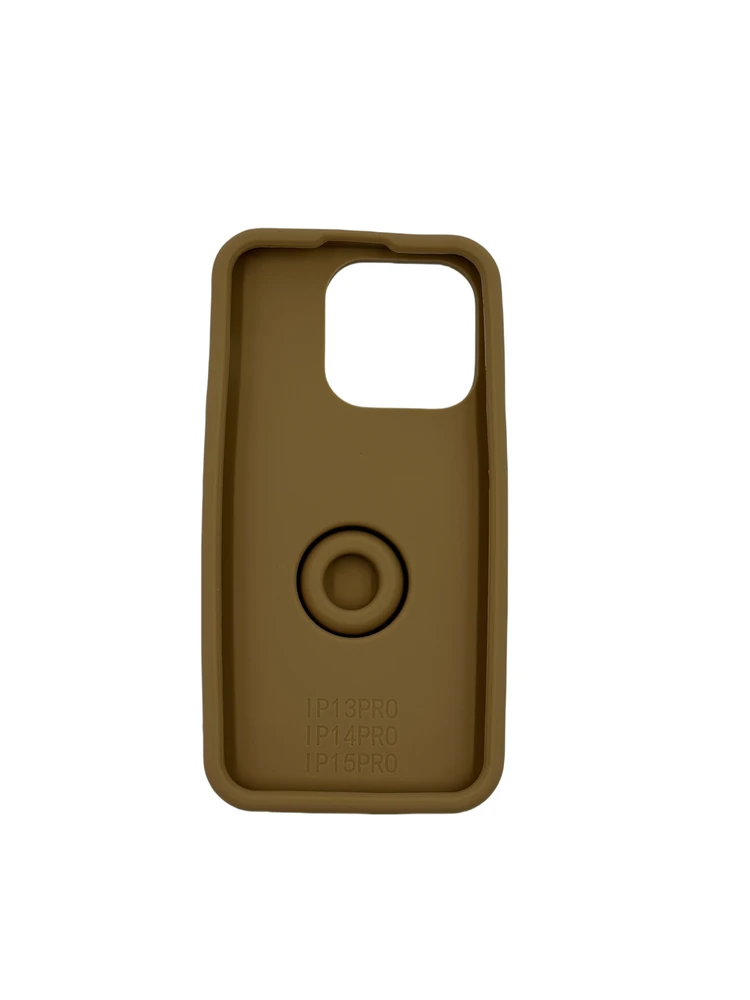 3Dcase DĖKLAS DĖKLAS 3D KAVOS ATSPARNIS SU STOVĖJU IPHONE 15 PRO