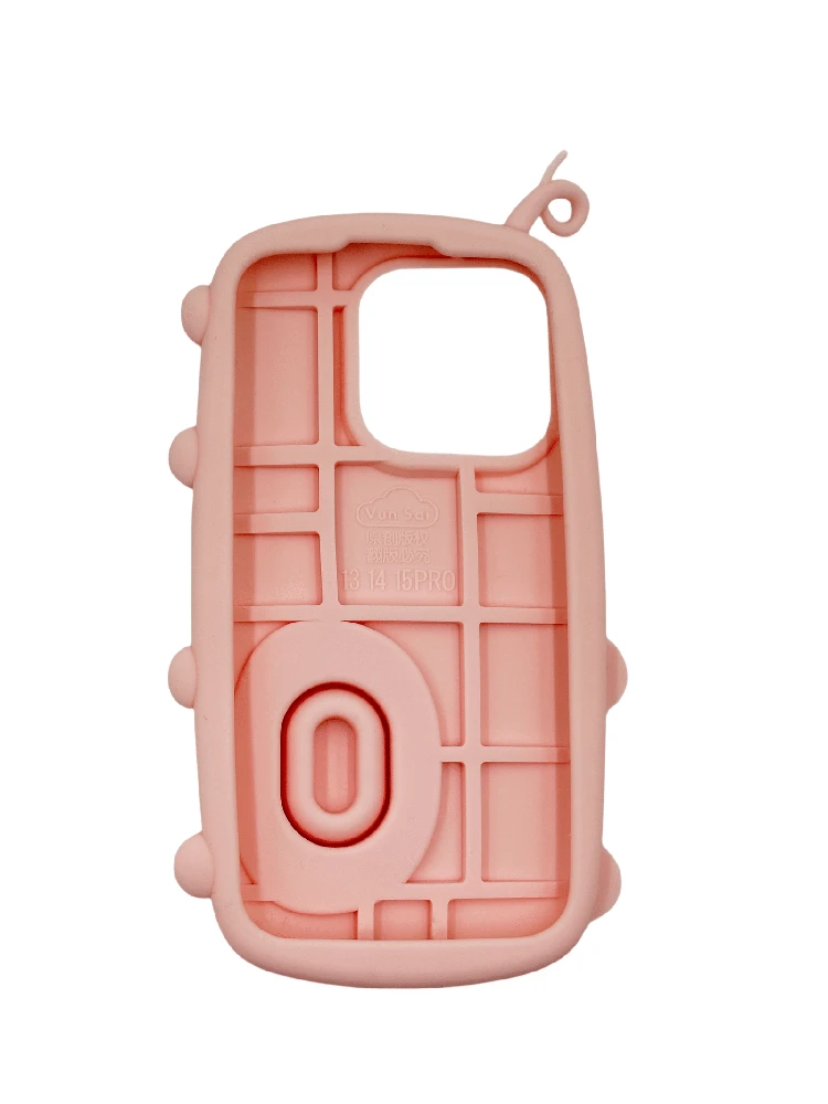 3Dcase DĖKLAS CASE 3D PIG WITH IPHONE 13 PRO STAND