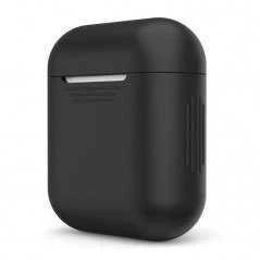 Tech-Protect Icon dėklas skirtas AirPods 1 / 2 – juodos spalvos