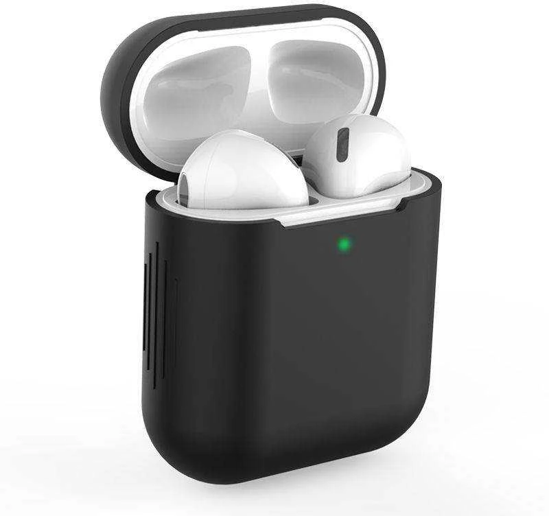 Tech-Protect Icon dėklas skirtas AirPods 1 / 2 – juodos spalvos