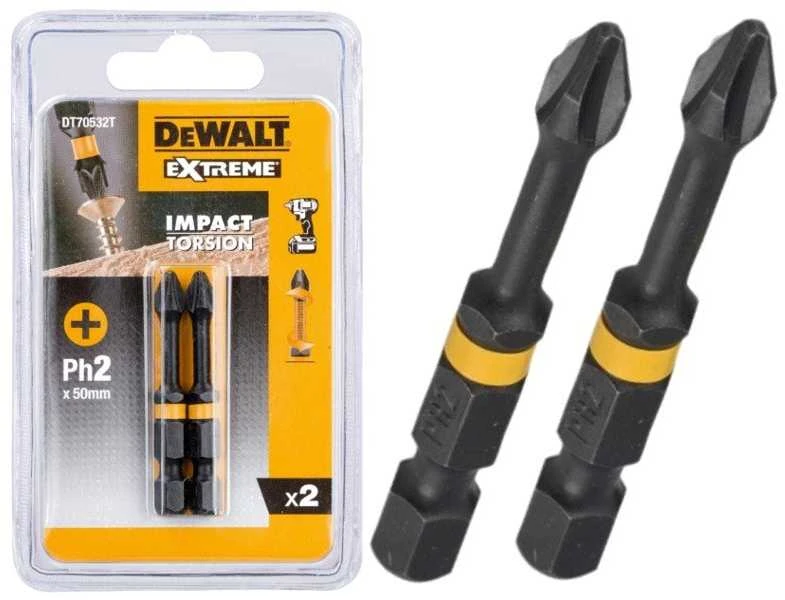 DEWALT KOŃCÓWKA UDAR. PH2 2vnt..