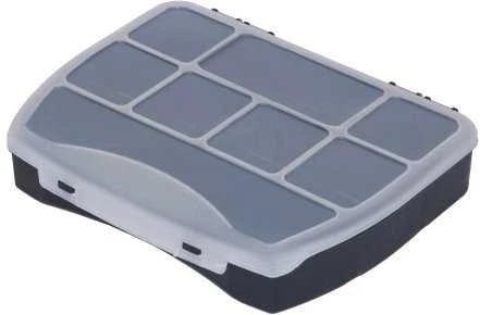 Dėžė Patrol Organizer Domino 19 iš PVC | juoda (19x15,5x3,7cm)
