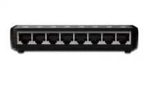 Šakotuvas DIGITUS Fast Ethernet Office Switch, 8 Port, Compact, Plastic, DN-50022