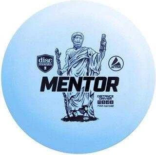 Discmania Mėlyna Diskgolfo diskas Distance Driver MENTOR Active Light Mėlyna