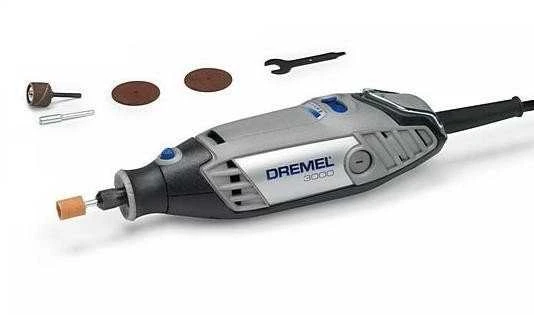 DREMEL DAUGIAFUNKCINIS ŠLIUOTIS MULTI 3000 + 5 ĮRANGA
