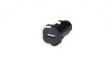 Ednet Car charger mini 12/24V - USB 5V 1A juodas, 31800