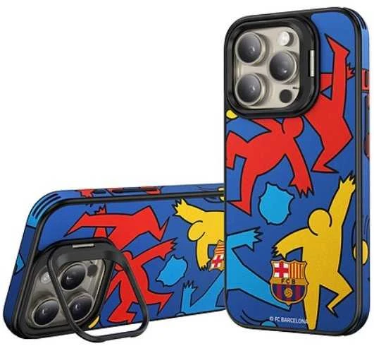 Ocpc „FC Barcelona“ dėklas, skirtas „iPhone 15 Pro“, magnetinis dėklas „MagSafe“ OFCBMCIP15PSP SP