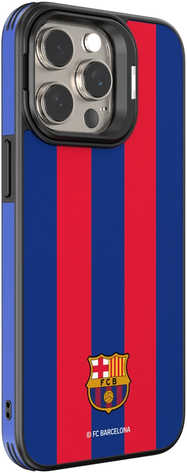 Ocpc „FC Barcelona“ dėklas, skirtas „iPhone 15 Pro Max“, magnetinis dėklas „MagSafe“ OFCBMCIP15PMBG BG