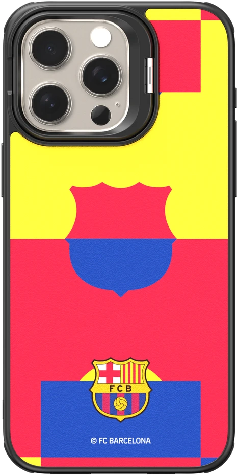 Ocpc „FC Barcelona“ dėklas, skirtas „iPhone 15 Pro Max“, magnetinis dėklas, „MagSafe“ OFCBMCIP15PMMF MF