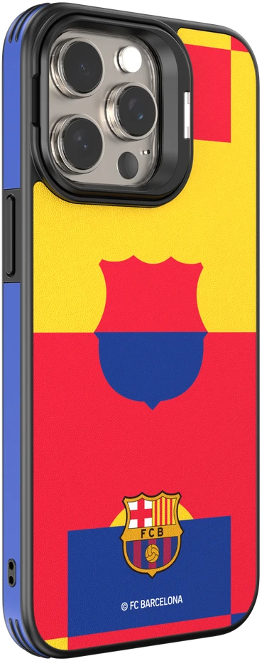 Ocpc „FC Barcelona“ dėklas, skirtas „iPhone 15 Pro Max“, magnetinis dėklas, „MagSafe“ OFCBMCIP15PMMF MF