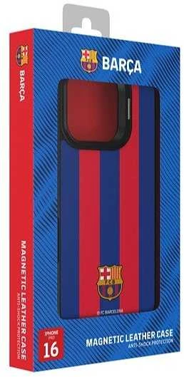 Ocpc FC Barcelona dėklas, skirtas iPhone 16 Pro, Magnetinis dėklas, MagSafe OFCBMCIP16PBG BG