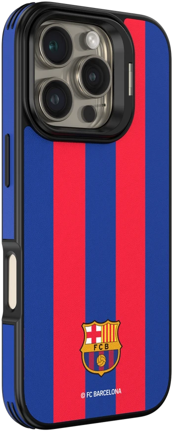 Ocpc FC Barcelona dėklas, skirtas iPhone 16 Pro, Magnetinis dėklas, MagSafe OFCBMCIP16PBG BG